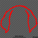 Puppy Ears: Newfoundland Newfie Dog Vinyl Decal