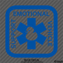 For Jeep: Emotional Support Vehicle Duck Vinyl Decal