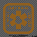 For Jeep: Emotional Support Vehicle Duck Vinyl Decal