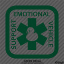 For Jeep: Emotional Support Vehicle Duck Vinyl Decal