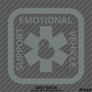 For Jeep: Emotional Support Vehicle Duck Vinyl Decal
