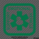 For Jeep: Emotional Support Vehicle Duck Vinyl Decal