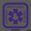 For Jeep: Emotional Support Vehicle Duck Vinyl Decal