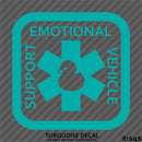 For Jeep: Emotional Support Vehicle Duck Vinyl Decal