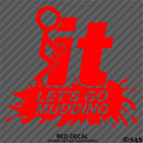 Fuck It Let's Go Mudding 4x4 Vinyl Decal
