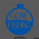 Gone Fishing Bobber Hunting Vinyl Decal
