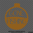 Gone Fishing Bobber Hunting Vinyl Decal