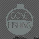 Gone Fishing Bobber Hunting Vinyl Decal