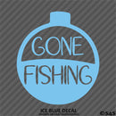 Gone Fishing Bobber Hunting Vinyl Decal