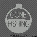 Gone Fishing Bobber Hunting Vinyl Decal