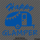 Happy Glamper Camping Vinyl Decal