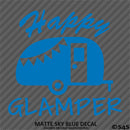 Happy Glamper Camping Vinyl Decal