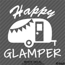 Happy Glamper Camping Vinyl Decal