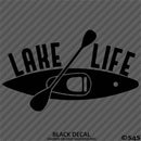 Lake Life Kayak Vinyl Decal