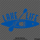 Lake Life Kayak Vinyl Decal