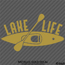 Lake Life Kayak Vinyl Decal