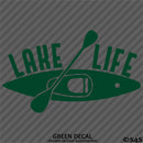 Lake Life Kayak Vinyl Decal