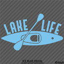 Lake Life Kayak Vinyl Decal