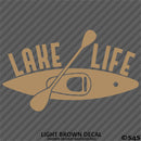 Lake Life Kayak Vinyl Decal