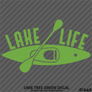 Lake Life Kayak Vinyl Decal