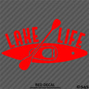Lake Life Kayak Vinyl Decal