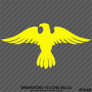 Military Eagle Silhouette Vinyl Decal