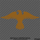 Military Eagle Silhouette Vinyl Decal