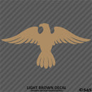 Military Eagle Silhouette Vinyl Decal
