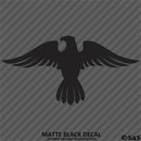 Military Eagle Silhouette Vinyl Decal