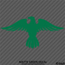 Military Eagle Silhouette Vinyl Decal