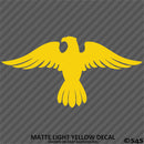 Military Eagle Silhouette Vinyl Decal