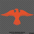 Military Eagle Silhouette Vinyl Decal