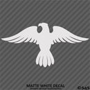 Military Eagle Silhouette Vinyl Decal