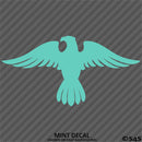 Military Eagle Silhouette Vinyl Decal