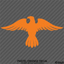 Military Eagle Silhouette Vinyl Decal