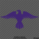 Military Eagle Silhouette Vinyl Decal