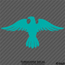 Military Eagle Silhouette Vinyl Decal