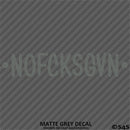 NOFCKSGVN JDM Style Vinyl Decal