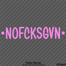 NOFCKSGVN JDM Style Vinyl Decal
