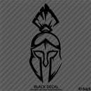 Spartan Helmet Silhouette Vinyl Decal
