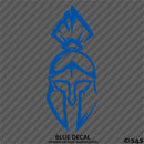 Spartan Helmet Silhouette Vinyl Decal