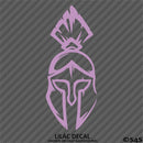 Spartan Helmet Silhouette Vinyl Decal
