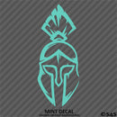 Spartan Helmet Silhouette Vinyl Decal