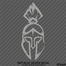 Spartan Helmet Silhouette Vinyl Decal