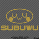 Subuwu Funny Anime JDM Style Vinyl Decal