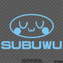 Subuwu Funny Anime JDM Style Vinyl Decal