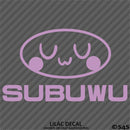 Subuwu Funny Anime JDM Style Vinyl Decal