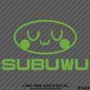 Subuwu Funny Anime JDM Style Vinyl Decal