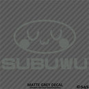 Subuwu Funny Anime JDM Style Vinyl Decal