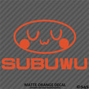 Subuwu Funny Anime JDM Style Vinyl Decal